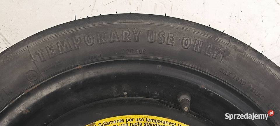 KOŁO DOJAZDOWE VOLKSWAGEN GOLF III T10570 R14 osobowe