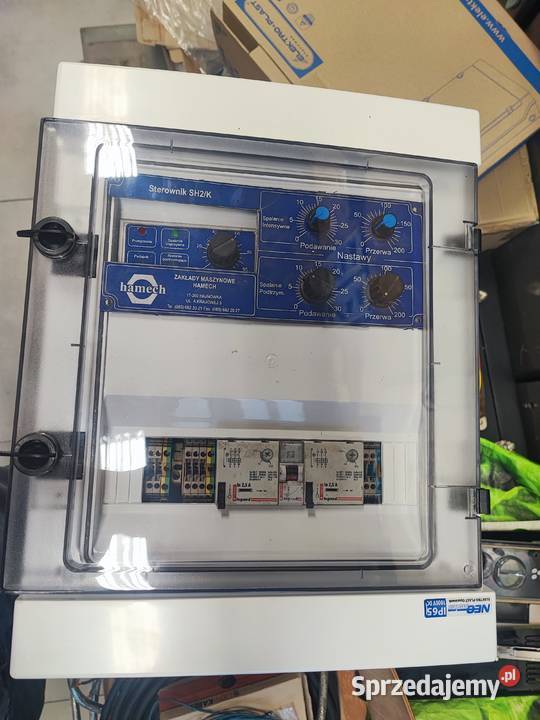 Sterownik pieca na trociny sh2k hamech sterownik