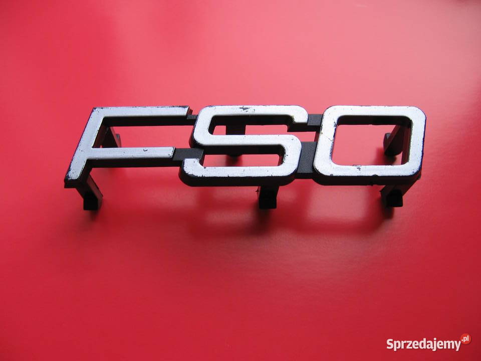 Polonez Borewicz Fiat 125p znaczek emblemat FSO Przemyśl