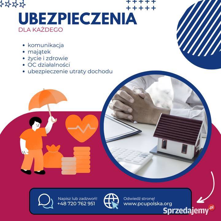 Ubezpieczenia OCAC NNW na życiezdrowie firm mazowieckie Warszawa