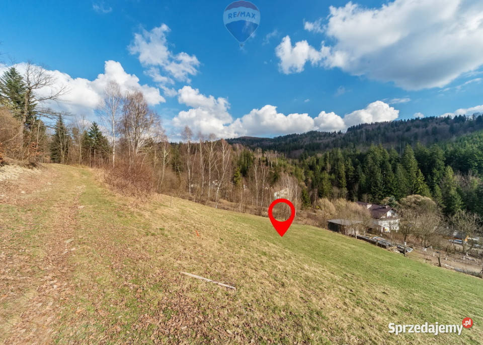Wisła Gościejów działka z widokiem