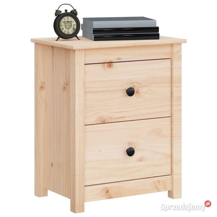Szafka nocna 50x35x615 lite drewno sosnowe mazowieckie Warszawa