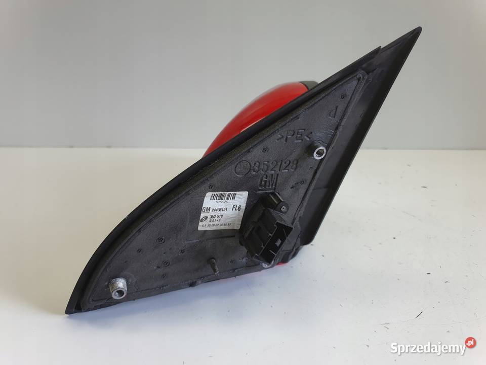 LUSTERKO Opel Vectra C Signum PRAWE PASAŻERA 5 Rudka