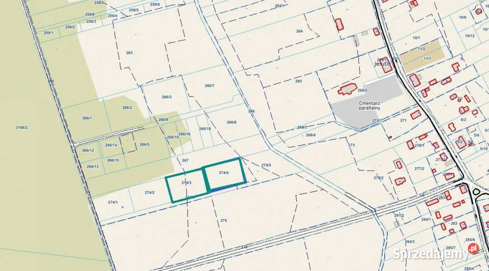 Działka Jerutki 3340m2 rekreacyjna