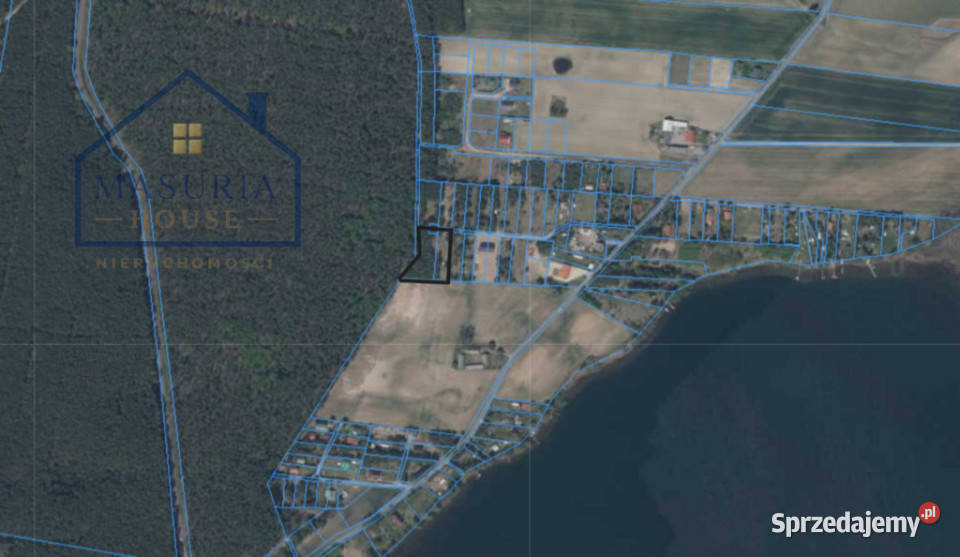 Działka Budowlana Jeziorem Skarlin 32 Ary utwardzona
