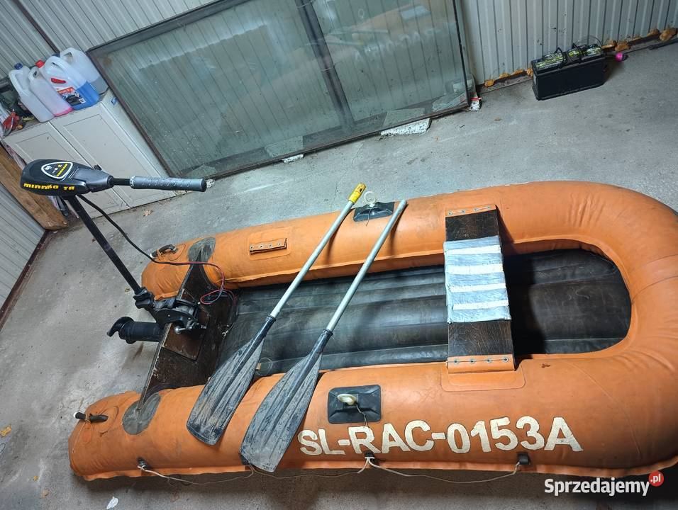 Ponton OSA 270 z silnikiem Minn Kota