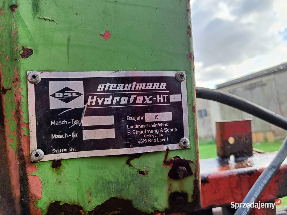 Wycinak do kiszonki strautmann ht3 Makówiec
