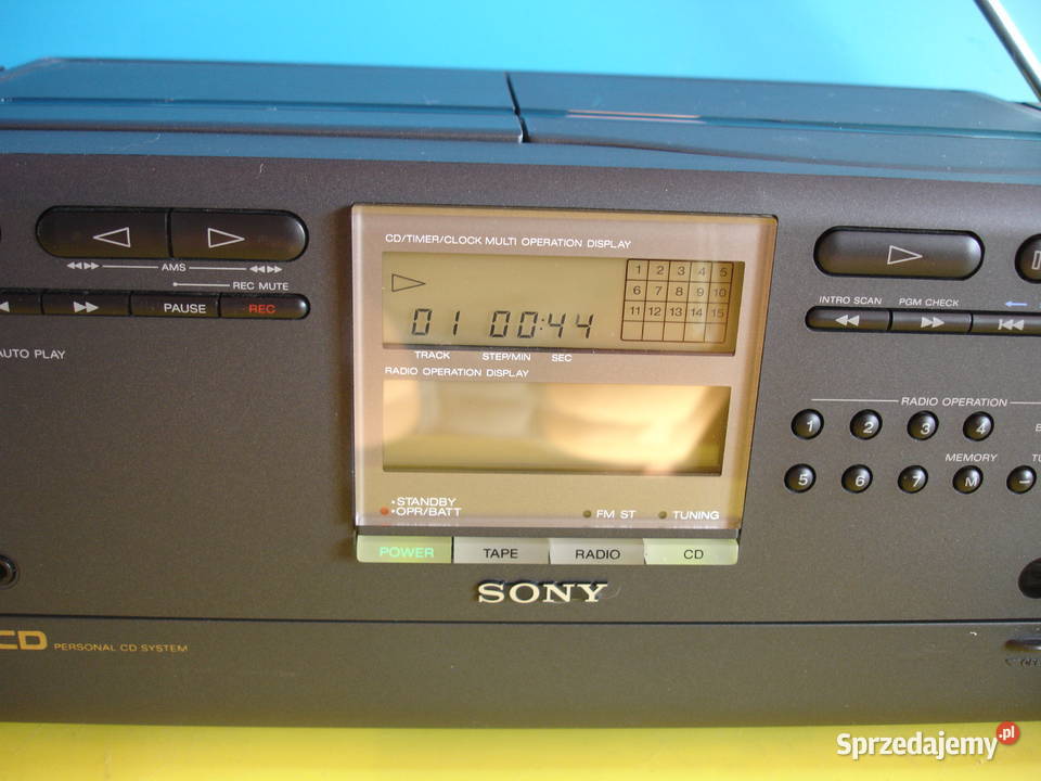 Radiomagnetofon z CD SONY CFDK10 Zielona Góra