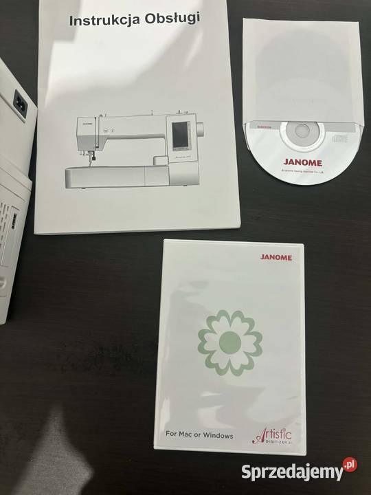 Hafciarka Janome MC 400E Tykadłów