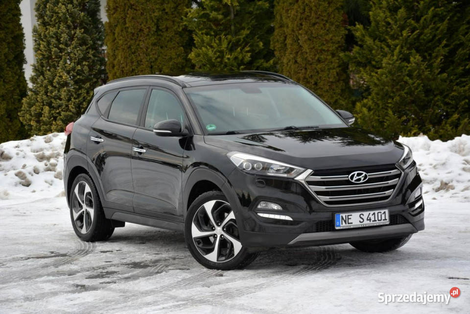 Hyundai Tucson Premium Skóry biXenon Led BLIS immobilizer Ostrów Mazowiecka