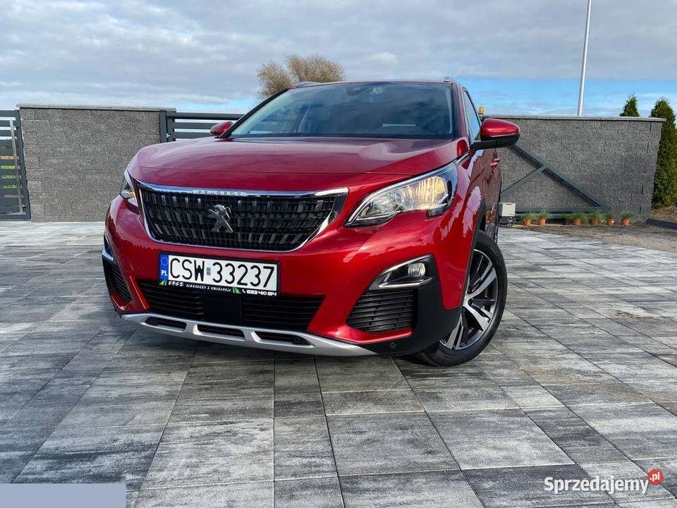 Peugeot 3008 12 PureTech Allure 130 2018r kujawsko-pomorskie Grudziądz sprzedam