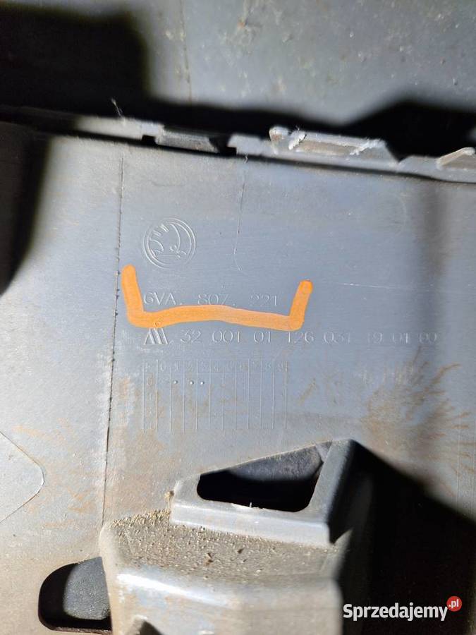 Skoda Fabia IV 6V zderzak przód przedni PDC Złotoryja sprzedam