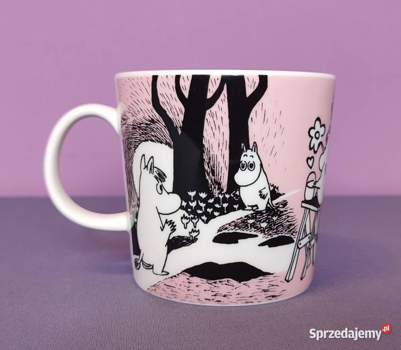 Muminki KUBEK Moomin Arabia Finland sygnatura Jasień