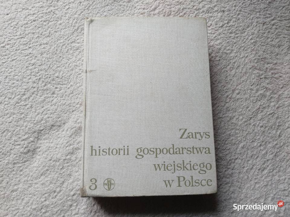 Stara Książka Zarys historii gospodarstwa Tarnów