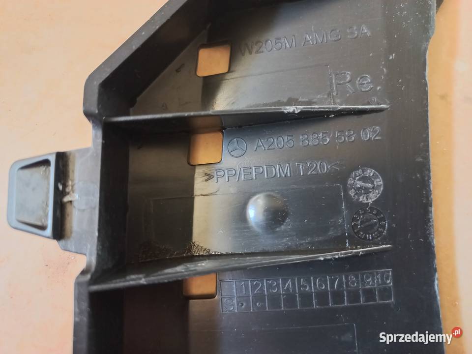 OSŁONA Ślizg PRAWY ZDERZAKA Przód AMG LIFT Tychy