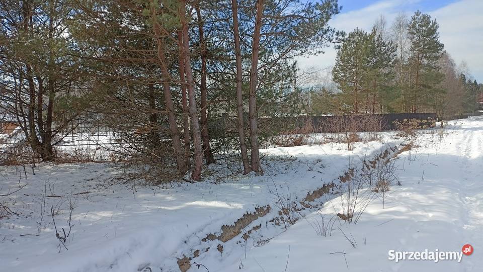 Piękna duża działka budowlana Radawa Sprzedaż
