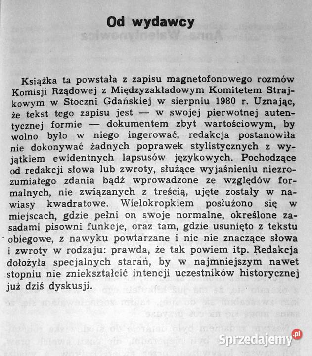 Gdańsk sierpień 1980 Rozmowy Komisji Rządowej lubelskie Chełm