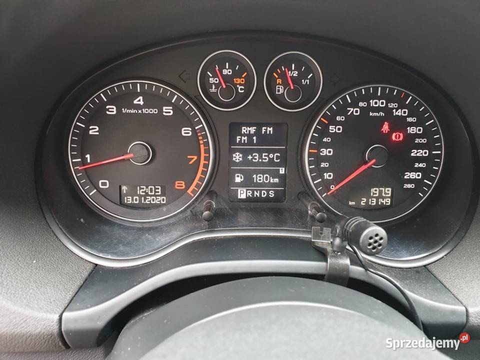 Quattro200 Audi A3 8P 20 TFSI srebrny