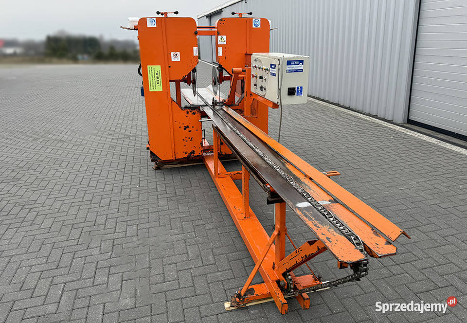 Trak pilarka 2taśmowa pionowa WIREX typ CZP2 Sierakowska Huta