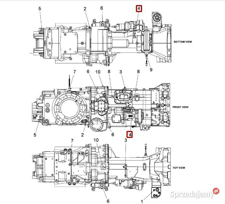 McCormick czujnik prędkości wałka WOM 709254A5 Żnin