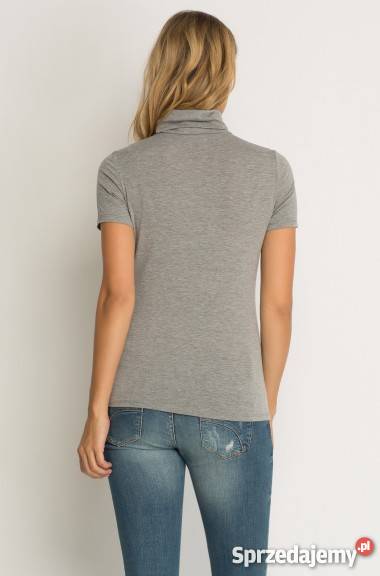 Szara bluzka z golfem Orsay Olkusz