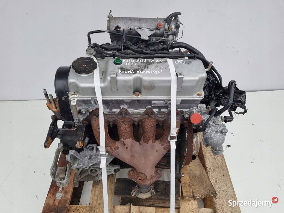 SILNIK KOMPLET Mitsubishi Carisma 13 16V 4G13 Silniki kompletne