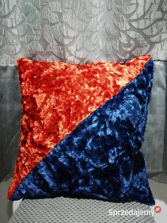 Poszewka welurowa bawełniana aksamitna