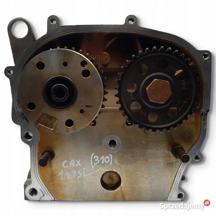GŁOWICA CYLINDRÓW wałki POKRYWA VW Golf V 14 TSI