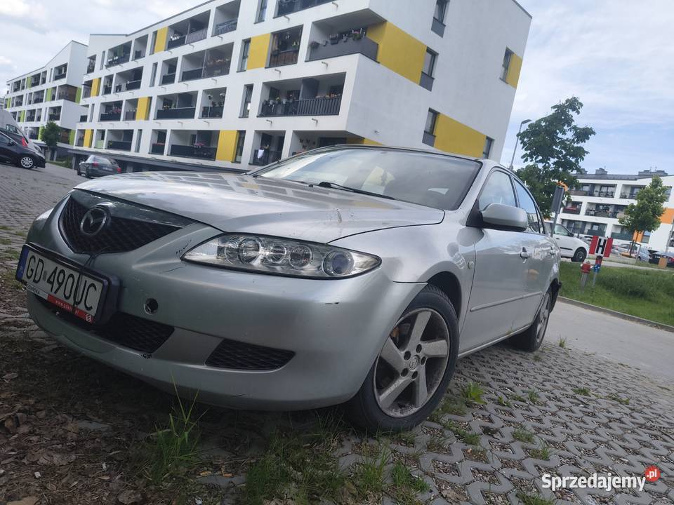 Sprzedam MAZDA 6 2003 DIESEL 20 DCI manualna Gdańsk