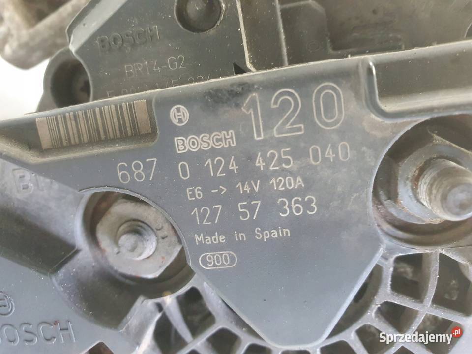 ALTERNATOR Saab 93 93 II 20 T bosch 0124425040 Chełm