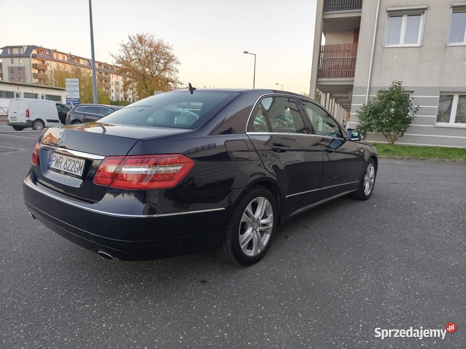 Mercedes E Klasa W212 30 CDI Avantgarde 2010r elektrochrom. lusterko wst. Września