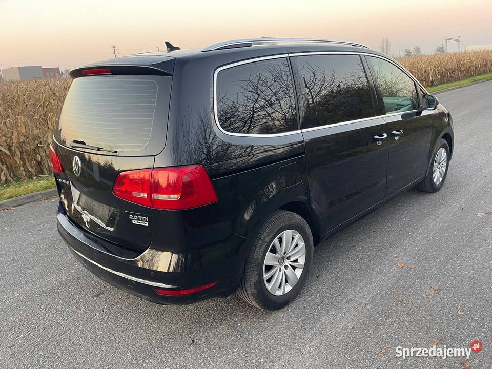 Sharan II diesel niski przebieg Oryginał asystent pasa ruchu Gryżyna