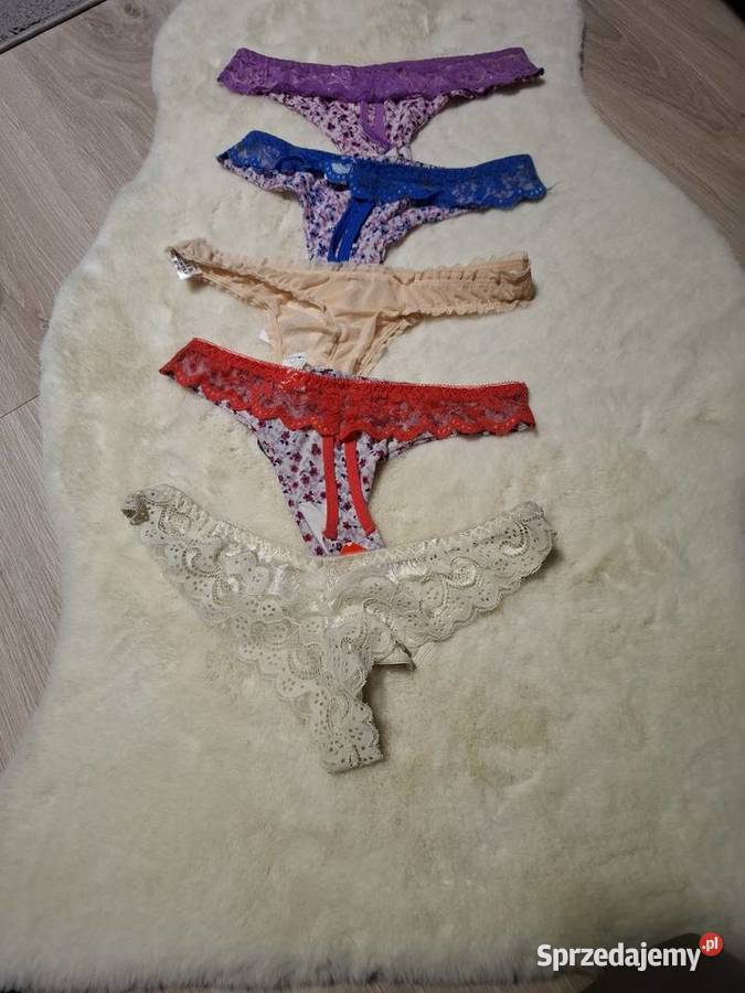 Stringi zestaw 5 sztuk stringów M