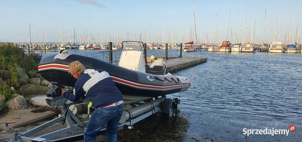 Łódż Hybrydowa Ponton RIB Zodiac 550 PRO Suzuki Owczarnia