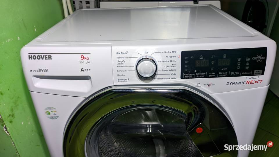 Duża pralka automatyczna Hoover wsad 9 Pralki i suszarki