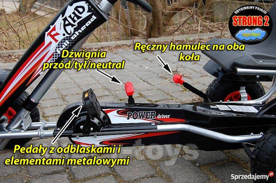 MEGA GOKART POMPOWANE KOŁA 512 lat do 60 83
