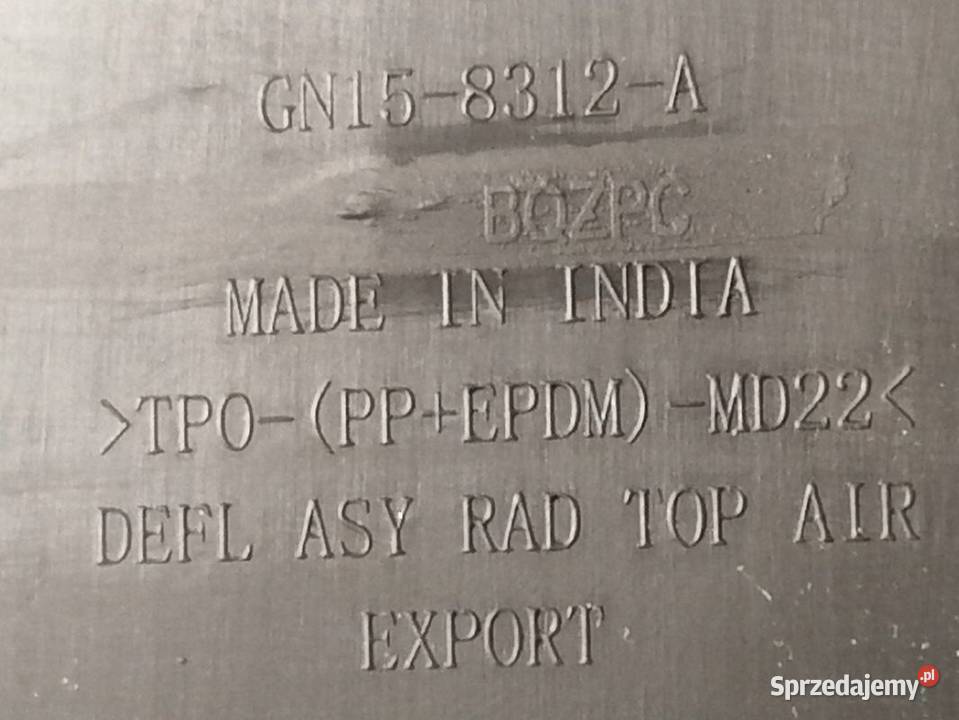 FORD ECOSPORT 17KIEROWNICA POWIETRZA GÓRNA Pleszew sprzedam