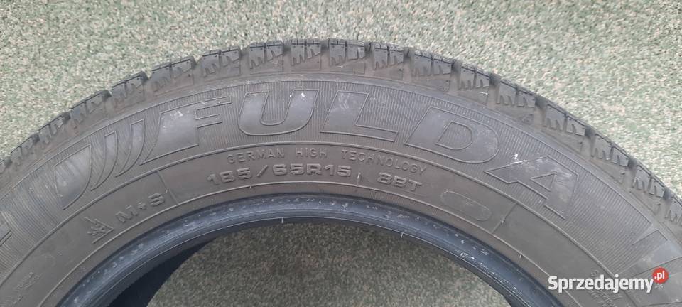 2 Opony zimowe Fulda 18565R15 88T Bydgoszcz sprzedam