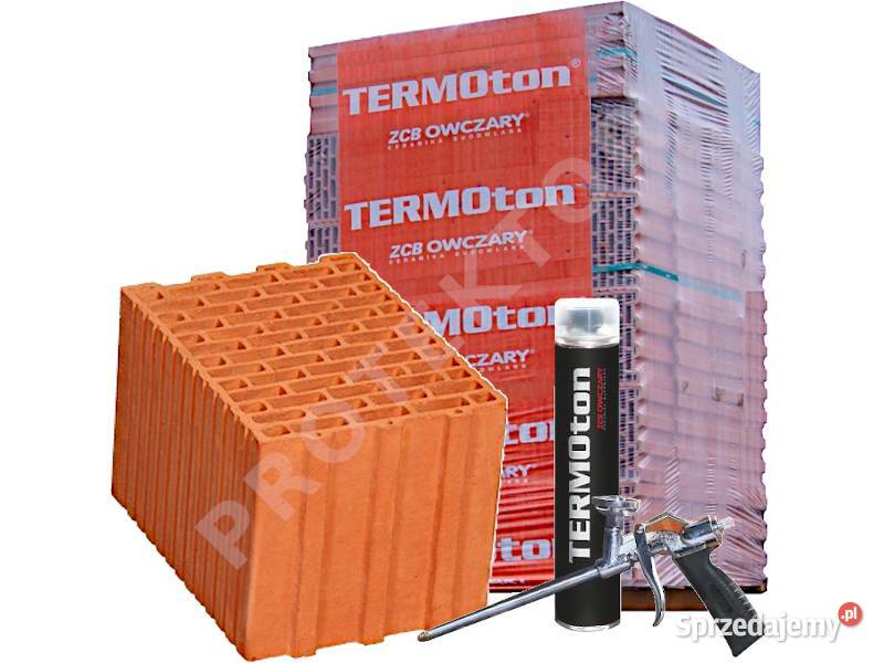 CIHLA TERMOTON PD 30 S BROUEN keramiky pnov Bydgoszcz