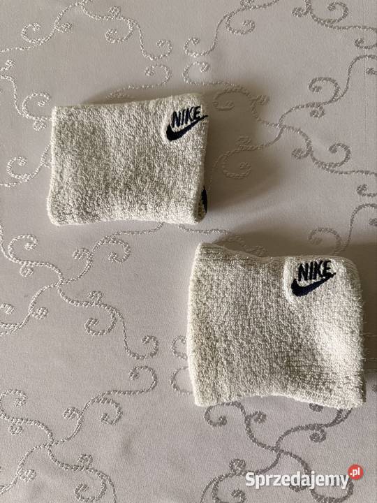 Frotki Nike Swoosh Wristbands Vintage Lata 90 śląskie