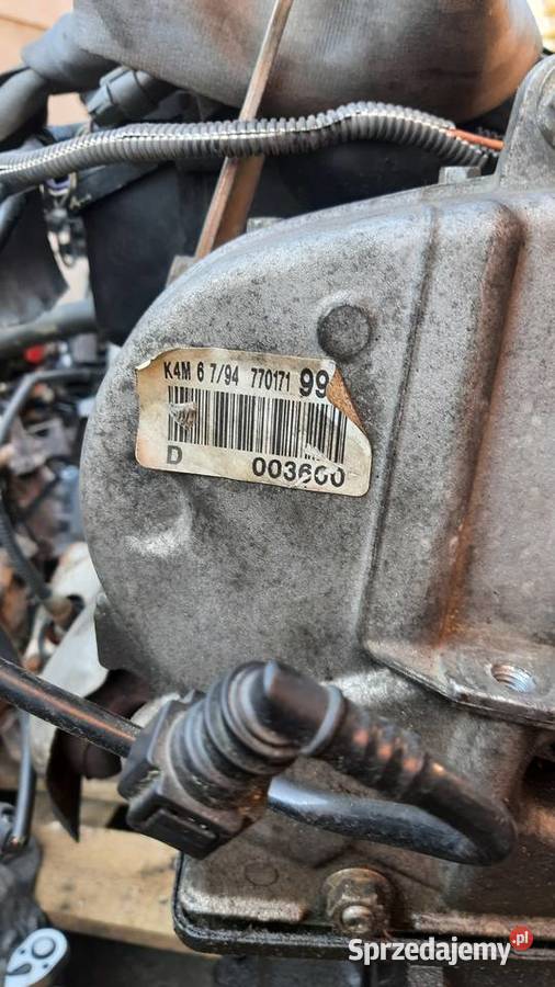silnik kompletny 16 16V Renault K4M 6 794 190 dolnośląskie Dębno