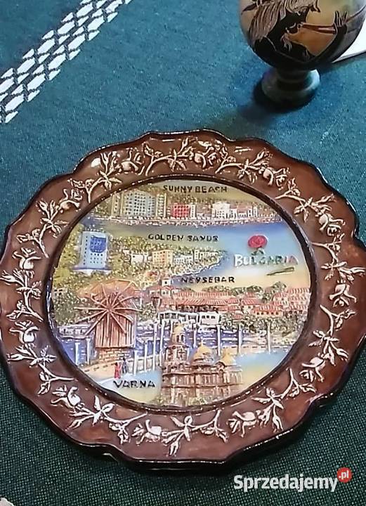 Bułgaria talerzyk porcelana do kolekcji Słupca sprzedam