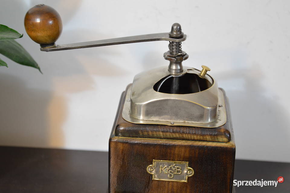 drewniany MŁYNEK dekoracyjny stary do kawy Jastrzębie-Zdrój