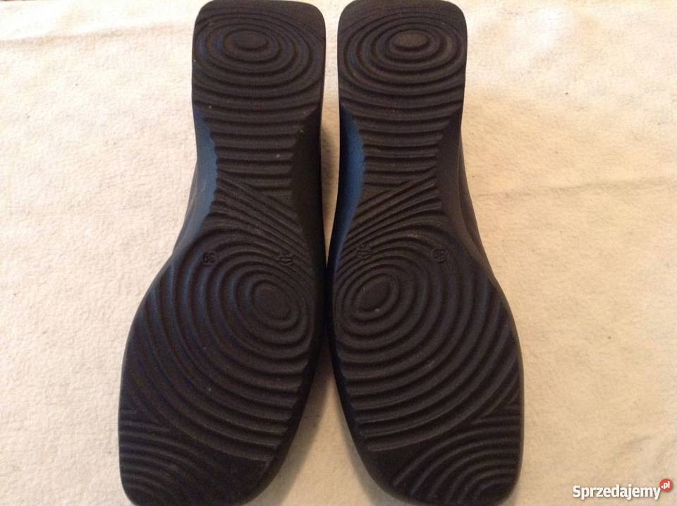 Półbuty damskie z naturalnej skóry na płaskim Opole