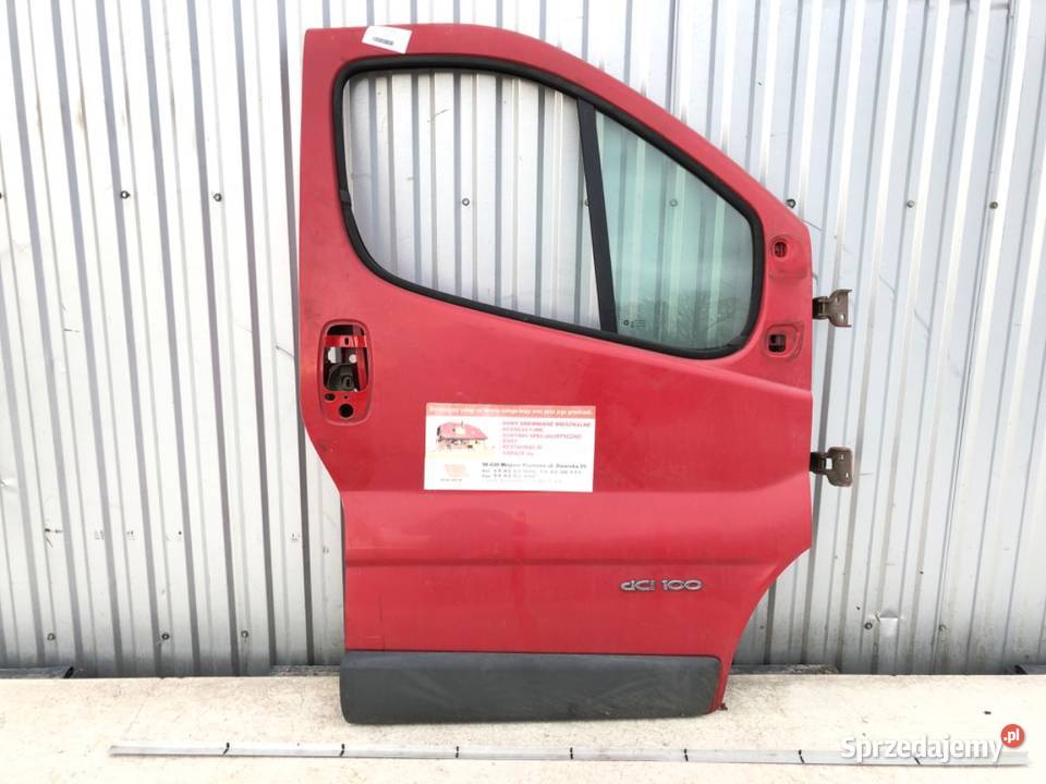 DRZWI PRAWY PRZÓD RENAULT TRAFIC II Bus osobowe