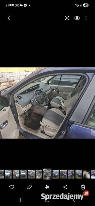 Scenic 2 nieuszkodzony dolnośląskie Wałbrzych