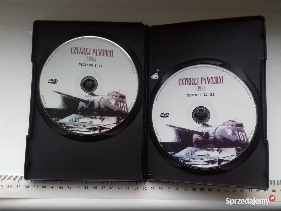 Film DVD Czterej Pancerni i pies w oryginalnym akcja Bydgoszcz sprzedam