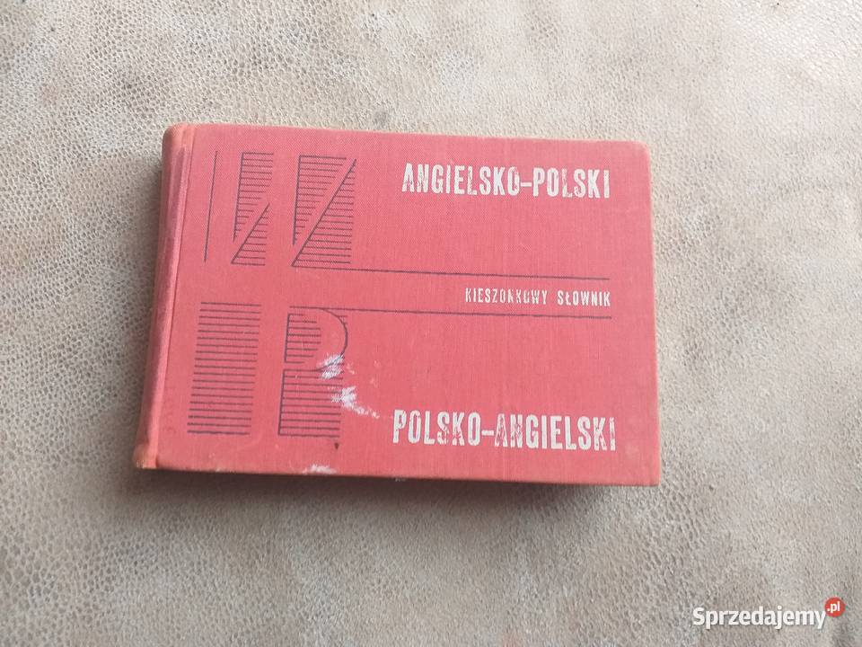 kieszonkowy słownik polsko angielski angielsko Sandomierz