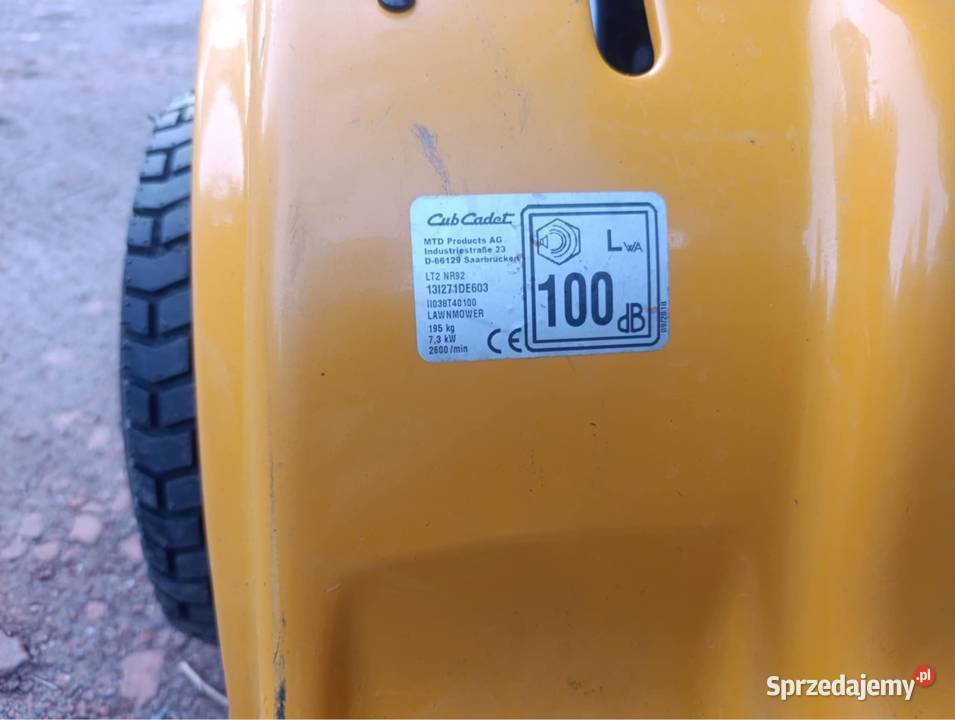 Traktorek kosiarka cub cadett Lt2 Bydgoszcz sprzedam