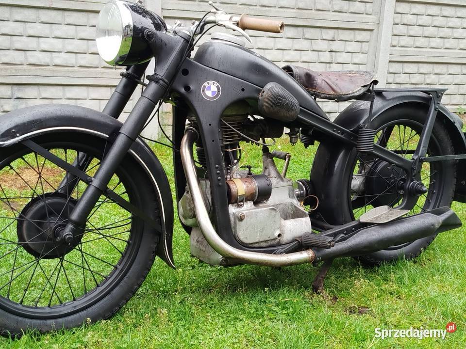 BMW r35 z 1951 roku zarejstrowane Awo Turist EMW łódzkie